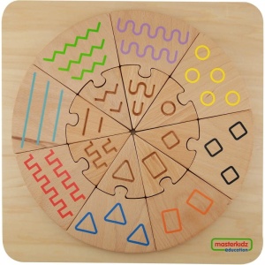 MASTERKIDZ TABLICA SORTER WZORÓW - SORTOWANIE DOTYKIEM I WZROKIEM ME10025