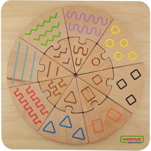 MASTERKIDZ TABLICA SORTER WZORÓW - SORTOWANIE DOTYKIEM I WZROKIEM ME10025