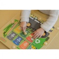 MASTERKIDZ TABLICA EDUKACYJNA SORTOWANIE ODPADÓW ME12456