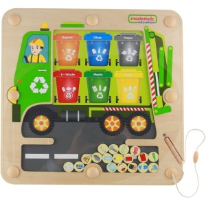 MASTERKIDZ TABLICA EDUKACYJNA SORTOWANIE ODPADÓW ME12456