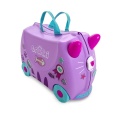 TRUNKI JEŻDŻĄCA WALIZECZKA - JEŹDZIK WALIZKA 2w1 KOTEK CASSIE 0322