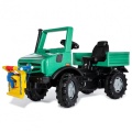 ROLLY TOYS SAMOCHÓD NA PEDAŁY MERCEDES UNIMOG Z WYCIĄGARKĄ 3-8 LAT 038244