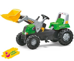 ROLLY TOYS TRAKTOR NA PEDAŁY Z ŁYŻKĄ JUNIOR RT 3-8 LAT 811465