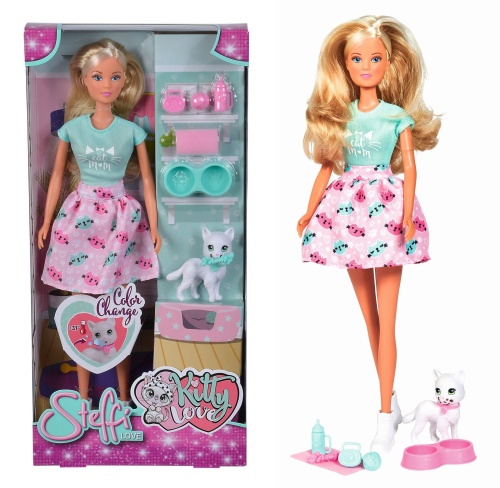 SIMBA LALKA STEFFI Z KOTKIEM 5733489