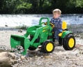 PEG PEREGO TRAKTOR NA AKUMULATOR Z ŁYŻKĄ JOHN DEERE GROUND LOADER 12V IGOR0068
