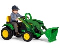 PEG PEREGO TRAKTOR NA AKUMULATOR Z ŁYŻKĄ JOHN DEERE GROUND LOADER 12V IGOR0068