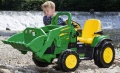 PEG PEREGO TRAKTOR NA AKUMULATOR Z ŁYŻKĄ JOHN DEERE GROUND LOADER 12V IGOR0068
