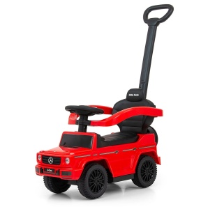 MILLY MALLY JEŹDZIK POJAZD Z RĄCZKĄ MERCEDES G350D CZERWONY