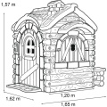 FEBER DOMEK OGRODOWY CHATKA WOODLAND COTTAGE Z DŹWIĘKAMI 02884
