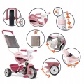SMOBY ROWEREK TRÓJKOŁOWY BE MOVE COMFORT RÓŻOWY 740415