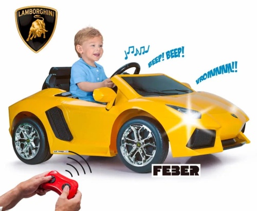 FEBER SAMOCHÓD NA AKUMULATOR 6V LAMBORGHINI AVENTADOR 11471