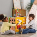 VIGA DREWNIANY SZEŚCIAN EDUKACYJNY KOSTKA JUMBO 44548
