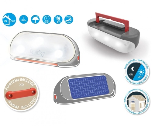 SMOBY LAMPA SOLARNA DO DOMKÓW SMOBY 810910