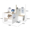 VIGA WIELOFUNKCYJNE DREWNIANE CENTRUM MEDYCZNE 44549