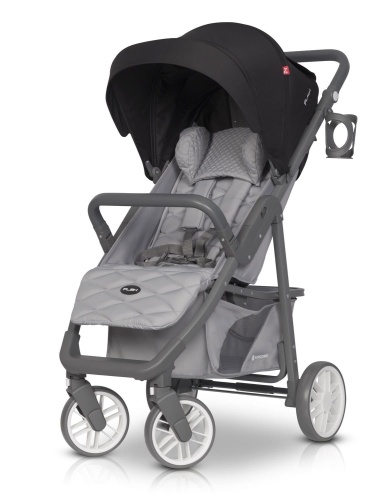 EURO-CART WÓZEK SPACEROWY FLEX ANTHRACITE DO 22 KG