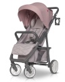 EURO-CART WÓZEK SPACEROWY FLEX POWDER PINK DO 22 KG