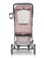 EURO-CART WÓZEK SPACEROWY FLEX POWDER PINK DO 22 KG