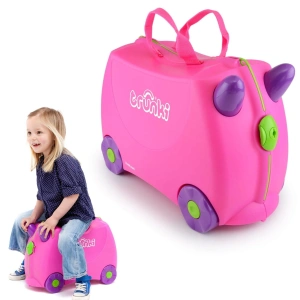TRUNKI JEŻDŻĄCA WALIZECZKA - JEŹDZIK WALIZKA 2w1 TRIXIE P061