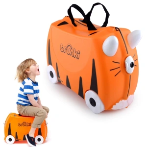 TRUNKI JEŻDŻĄCA WALIZECZKA - JEŹDZIK WALIZKA 2w1 TYGRYSEK TIPU T085