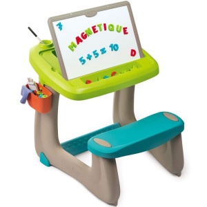 SMOBY STOLIK BIURKO Z TABLICĄ DWUSTRONNĄ 420103