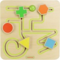 MASTERKIDZ DREWNIANA TABLICA EDUKACYJNA LABIRYNT FIGURY GEOMETRYCZNE MK00675