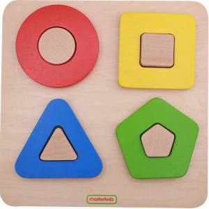 MASTERKIDZ TABLICA SORTER KSZTAŁTÓW KOLOROWE KLOCKI MK02259