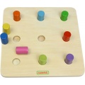 MASTERKIDZ TABLICA DOPASOWYWANIE KOLORÓW KOŁECZKI I OBRĘCZE MK02471