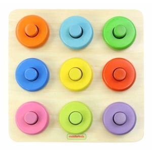 MASTERKIDZ TABLICA DOPASOWYWANIE KOLORÓW KOŁECZKI I OBRĘCZE MK02471
