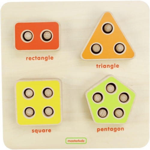 MASTERKIDZ TABLICA SORTER KSZTAŁTÓW FIGURY GEOMETRYCZNE LICZENIE MK03294