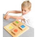 MASTERKIDZ TABLICA SORTER SENSORYCZNY KSZTAŁTY I KOLORY MK09395