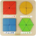 MASTERKIDZ TABLICA BUDOWANIE FIGUR GEOMETRYCZNYCH MK08763