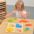 MASTERKIDZ TABLICA BUDOWANIE FIGUR GEOMETRYCZNYCH MK08763