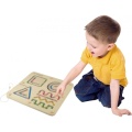 MASTERKIDZ TABLICA LABIRYNT MAGNETYCZNY LINIE KSZTAŁTY FIGURY GEOMETRYCZNE ME10216