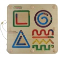 MASTERKIDZ TABLICA LABIRYNT MAGNETYCZNY LINIE KSZTAŁTY FIGURY GEOMETRYCZNE ME10216