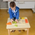 MASTERKIDZ DREWNIANE PUZZLE FIGURY GEOMETRYCZNE NAUKA KSZTAŁTÓW ME03737