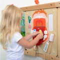 MASTERKIDZ TABLICA ŚCIENNA EDUKACYJNA HIGIENA JAMY USTNEJ ME10346