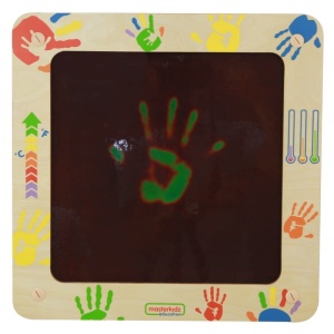MASTERKIDZ TABLICA ŚCIENNA EDUKACYJNA CIEPŁOCZUŁA ME09586 