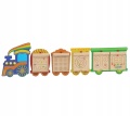 MASTERKIDZ SYSTEM FLEX DO MONTAŻU 5 TABLIC - POCIĄG ME06486