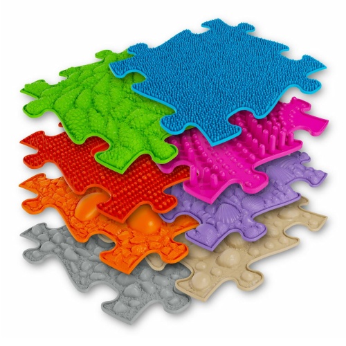 WOOPIE MATA SENSORYCZNA ORTOPEDYCZNA PUZZLE 8EL. WERSJA 1A 30173