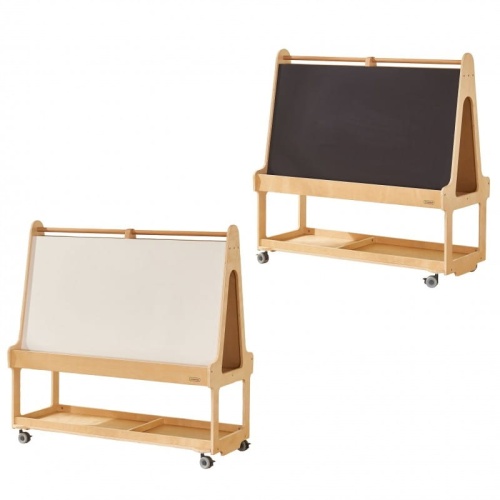 MASTERKIDZ TABLICA WOLNOSTOJĄCA MAGNETYCZNA KREDOWA ME16621