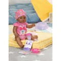 ZAPF LALKA INTERAKTYWNA BABY BORN 43CM MAGIC GIRL ETNO 9 FUNKCJI + AKCESORIA 827970