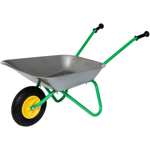 ROLLY TOYS TACZKA DLA DZIECI SREBRNA 1-KOŁOWA 271757