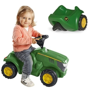ROLLY TOYS ROLLYMINITRAC JEŹDZIK TRAKTOREK JOHN DEERE + PRZYCZEPKA 132072