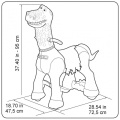 FEBER JEŹDZIK INTERAKTYWNY DINOZAUR NA AKUMULATOR 12V 12630