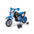 FEBER MOTOCYKL NA AKUMULATOR 6V RIDER CROSS + KASK 12224