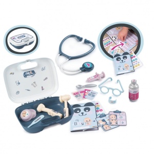 SMOBY BABY CARE WALIZKA LEKARZA Z AKCESORIAMI 240301