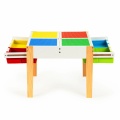 DREWNIANE MEBLE DLA DZIECI ZESTAW STÓŁ +2 KRZESŁA