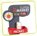 SMOBY ELEKTRONICZNY SUPERMARKET Z KASĄ WÓZKIEM I AKCESORIAMI 350228