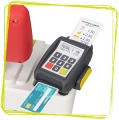 SMOBY ELEKTRONICZNY SUPERMARKET Z KASĄ WÓZKIEM I AKCESORIAMI 350228