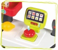 SMOBY ELEKTRONICZNY SUPERMARKET Z KASĄ WÓZKIEM I AKCESORIAMI 350228